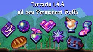 How to get every new Permanent Buff in Terraria 1.4.4