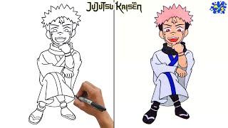 Sakuna Full Body Drawing || How to Draw Sakuna Full Body || Jujutsu Kaisen