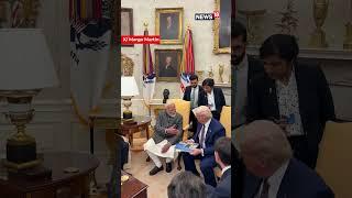 President Trump Gifts Prime Minister Modi His Book, Our Journey Together | PM Modi Meet Trump | N18S