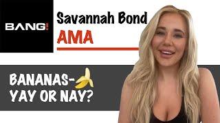 Savannah Bond Answers Insanely Personal Questions Pt. 2