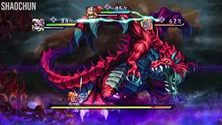 LEGEND OF MANA REMASTERED DRAKONIS GREAT BOSS FIGHT AT FLAMES UNDERWORLD