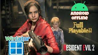 Resident Evil 2 REMAKE(Android Gameplay) WINLATOR - Snapdragon 870 No Root/UBL Test New Box64