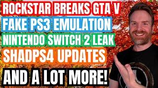 RPCS3 issues Warning, Switch 2 Images Leaked, Rockstar Kills GTA V Linux and more...