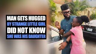 Man Gets Hugged By Strange Little Girl  Did Not Know She Was His Daughter