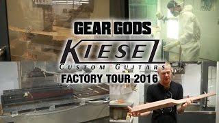 KIESEL GUITARS New Factory Tour 2016 | GEAR GODS