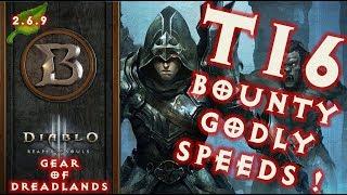 Diablo 3 Bountys S21 Demon Hunter Hungering Arrow T16 God Speeds Build 2.6.9