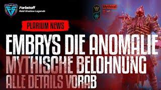 Raid: Shadow Legends - Embrys die Anomalie - Die mythische Belohnung von der Chimera - Alle Details