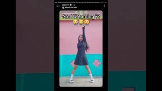 @MEOVV_OFFICIAL Shared my reel on their Instagram story! #meovv #handsup #shorts #kpop #dance
