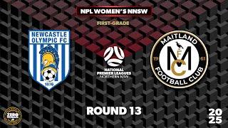 NPL Women's NNSW Round 13 First Grade - Newcastle Olympic v Maitland FC