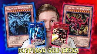 THEY'RE HERE! Egyptian God Decks : Slifer the Sky Dragon & Obelisk the Tormentor