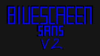 BlueScreen Sans Theme V2 - Fan Made