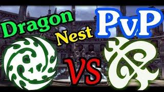 Dragon Nest ПвП Отступник vs Валькирия 70лвл (Abyss Walker vs Tempest 70lvl)