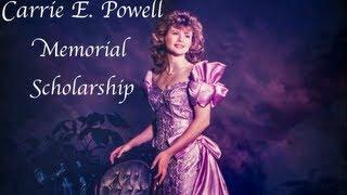 Carrie E. Powell Memorial Scholarship Video