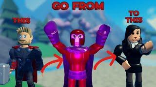 Short begginers guide and tips video. Heroes online world roblox