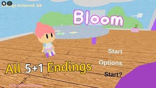 Roblox BLOOM Walkthrough (All 6 Endings and Badges)