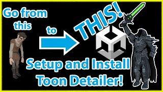 How to Install and Use Toon Detailer Cavity & Contours - A Unity Asset