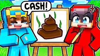 Nico vs Cash SPEED DRAW in Minecraft!