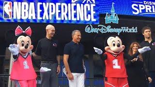 NBA Experience Grand Opening at Disney Springs in Walt Disney World