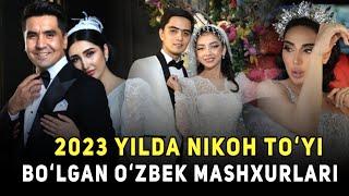 2023 YILDA OILA QURGAN OʼZBEK SHOU-BIZNES VAKILLARI