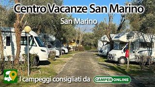 Le soste segnalate da CamperOnLine: Centro Vacanze San Marino