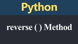 reverse Method in Python (Hindi)