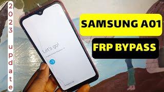 Samsung A01 Frp Unlock/Bypass Google Account Lock Android 10 || 2023 Update