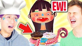 We Are The WORST COOKS EVER In TOCA KITCHEN 2! (THEY HATED OUR FOOD!!!)