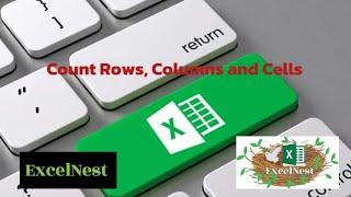 Excel Counting: Rows, Columns, and Cells @MicrosoftExcelacademy7