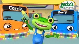 Uh-oh! Carrie and Barry’s Bumper Boo Boo! | Gecko's Garage  | Toddler Fun Learning