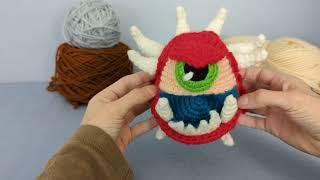 Cacodemon Doom Crochet Amigurumi