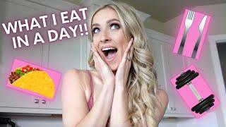 WHAT I EAT IN A DAY!! | SARATI