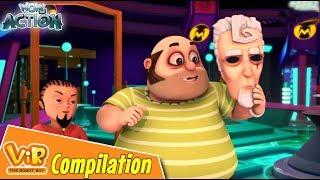 Vir The Robot Boy | Non Stop Action | Cartoon For Kids | Compilation 02