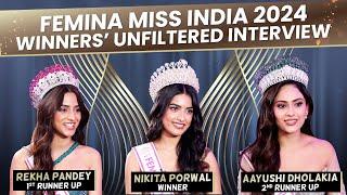 Femina Miss India 2024 winner Nikita Porwal on her family values | Rekha & Aayushi on their journeys