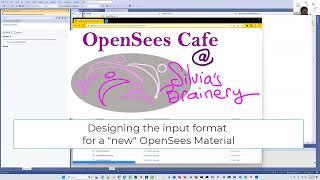 OpenSees Cafe: Designing the input for uniaxialMaterial HystereticSM