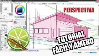 Aprendé a usar las herramientas de perspectiva, en Paint Tool SAI 2