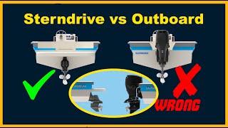 Outboard vs Sterndrive [ Inboard Outboard vs outboard ]  Which is Best? why? Inboard vs outboard