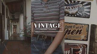  vintage effect | how to edit aesthetic pictures + easy picsart tutorial