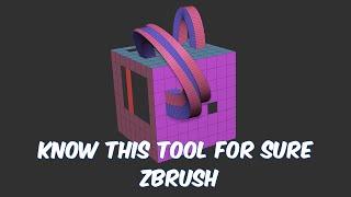 BRIDGE - Edge Action - ZModeler - ZBrush Tutorial for Beginners