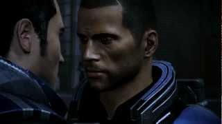 Mass Effect 3 John Shepard und Kaidan Alenko Abschied auf der Erde