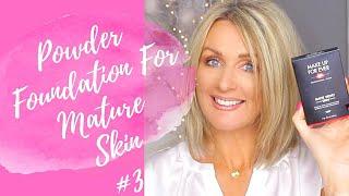 Makeup Forever Matte Velvet Skin Blurring Powder Foundation / On Mature skin