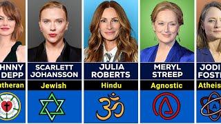 300 HOLLYWOOD Actresses EXPOSED Faith and Religion