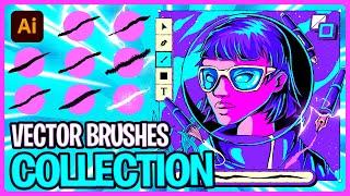 Unlock The Most Epic Brushes in Adobe Illustrator and Learn How to Use Them