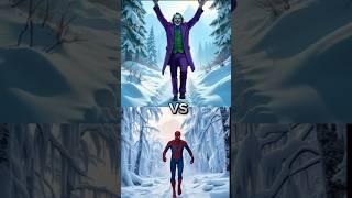 Spiderman and elza frozen VS mummy battle #spiderman #marvel #joker #shorts #venom