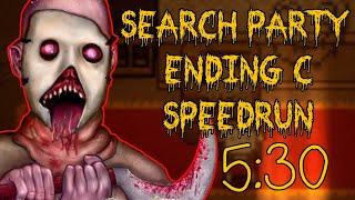 Search Party: Ending C Speedrun: 5:30 IGT