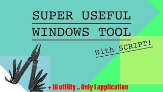 MT ~ MultiTool ~ +10 tools ALL IN ONE - GitHub Script | AutoHotKey - Windows 7/10/11