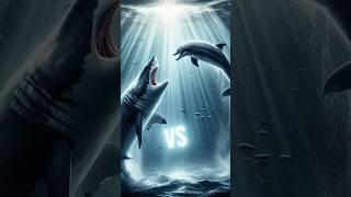 White Shark VS Dolphin (orca, megalodon, beluga, pacific octopus, blue whale)