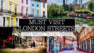 LONDONS Prettiest Streets: Best Neighbourhoods for Cafes, Walks, Shopping, Food