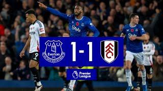 EVERTON 1-1 FULHAM | Premier League highlights