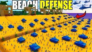 Can Army Men Hold BEACH DEFENSE vs  Full-Scale TOY INVASION?! - Attack on Toys