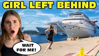 Teenage Girl Misses Cruise Ship While Her Parents Were Onboard - Pier Runner Drama! [Original]